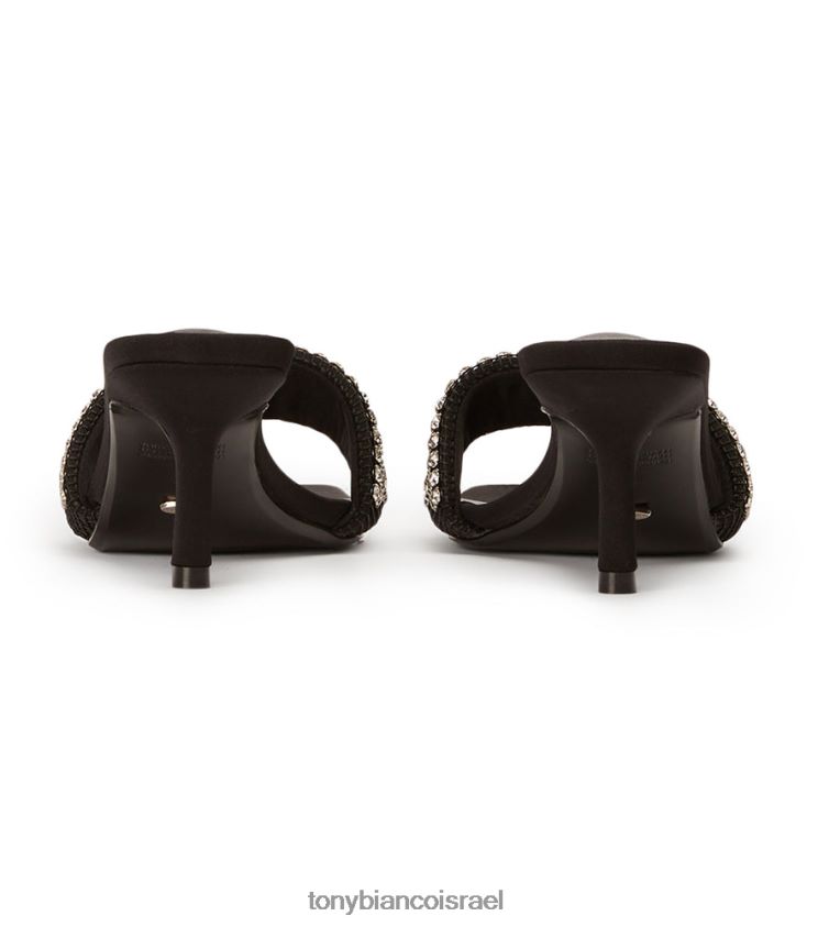 עקבים נמוכים | נשים קריסטל/זמש שחור Tony Bianco עקבי עמוס 8BNR8T54